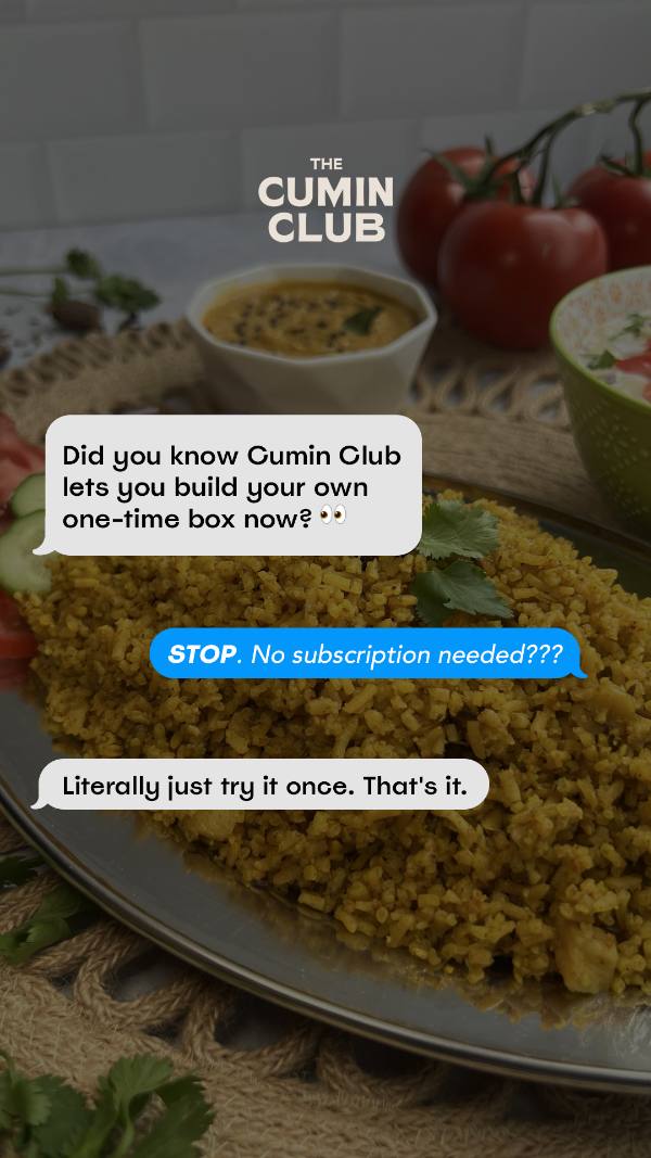 Cumin Club static ad