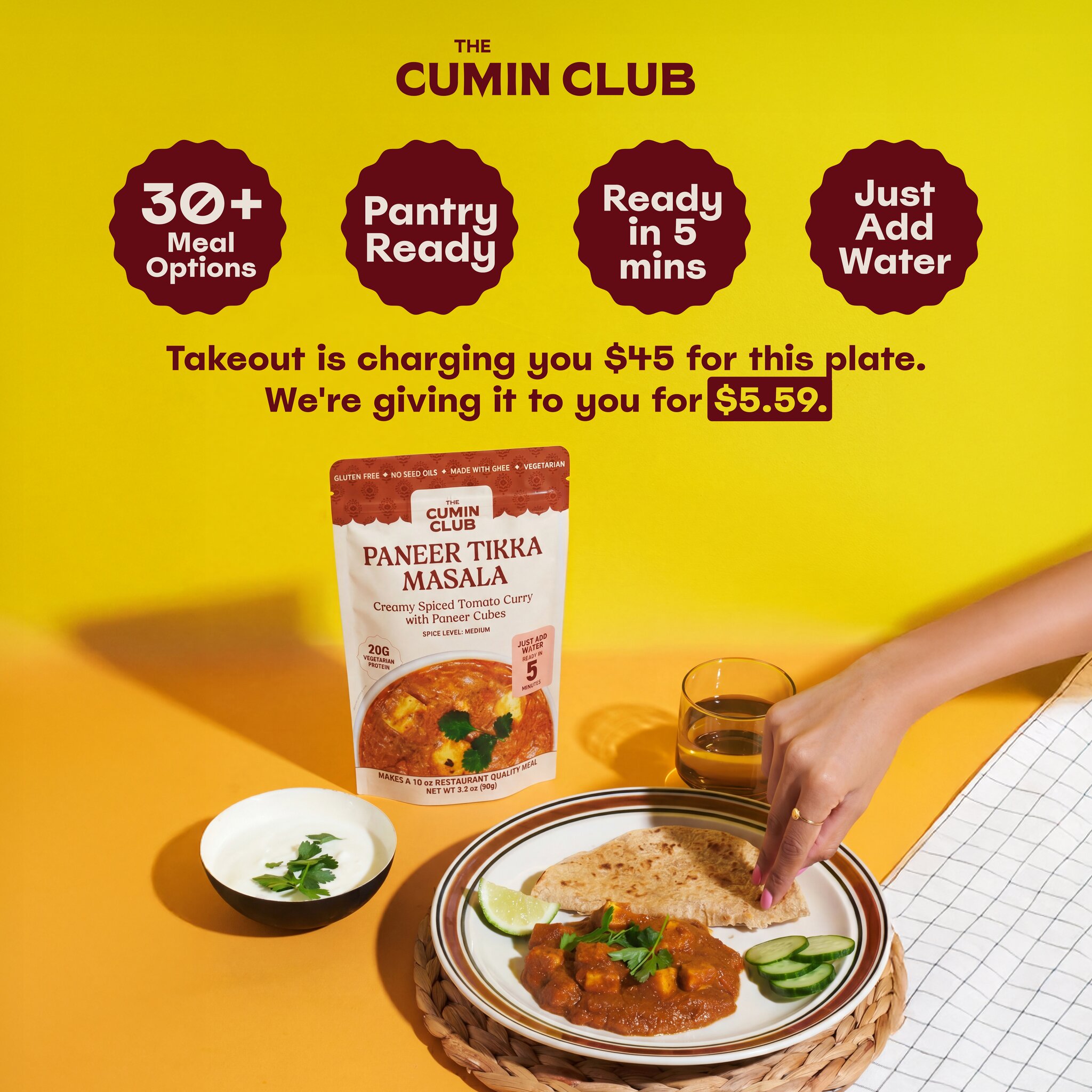 Cuminclub static ad