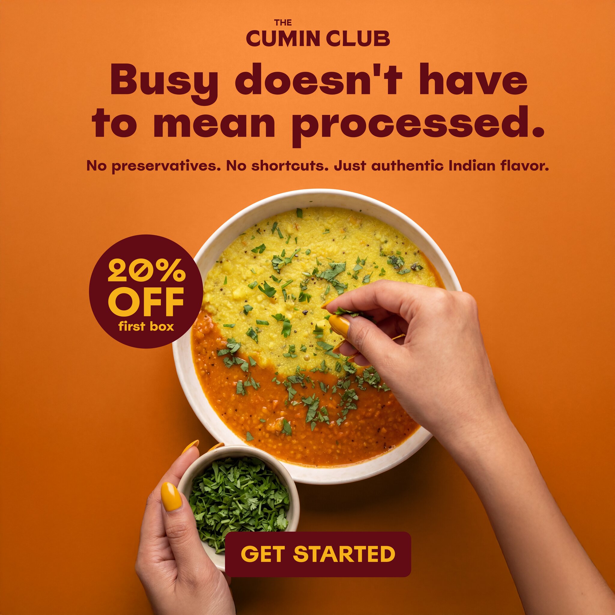 Cuminclub static ad