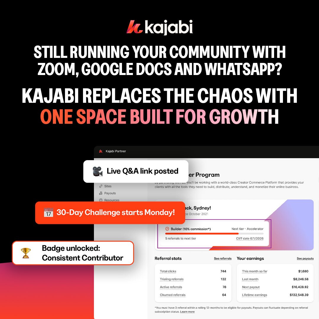 Kajabi static ad