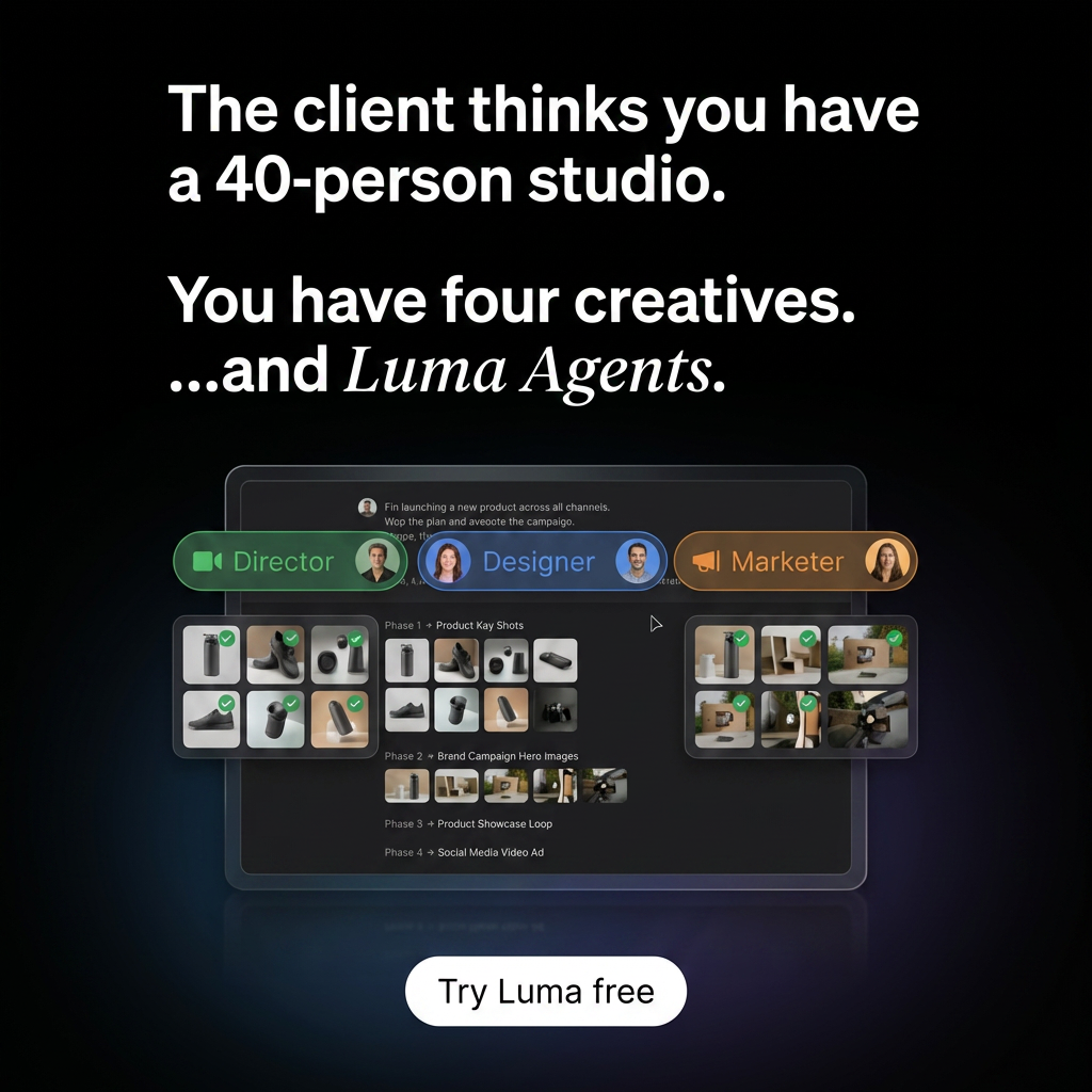 Luma static ad