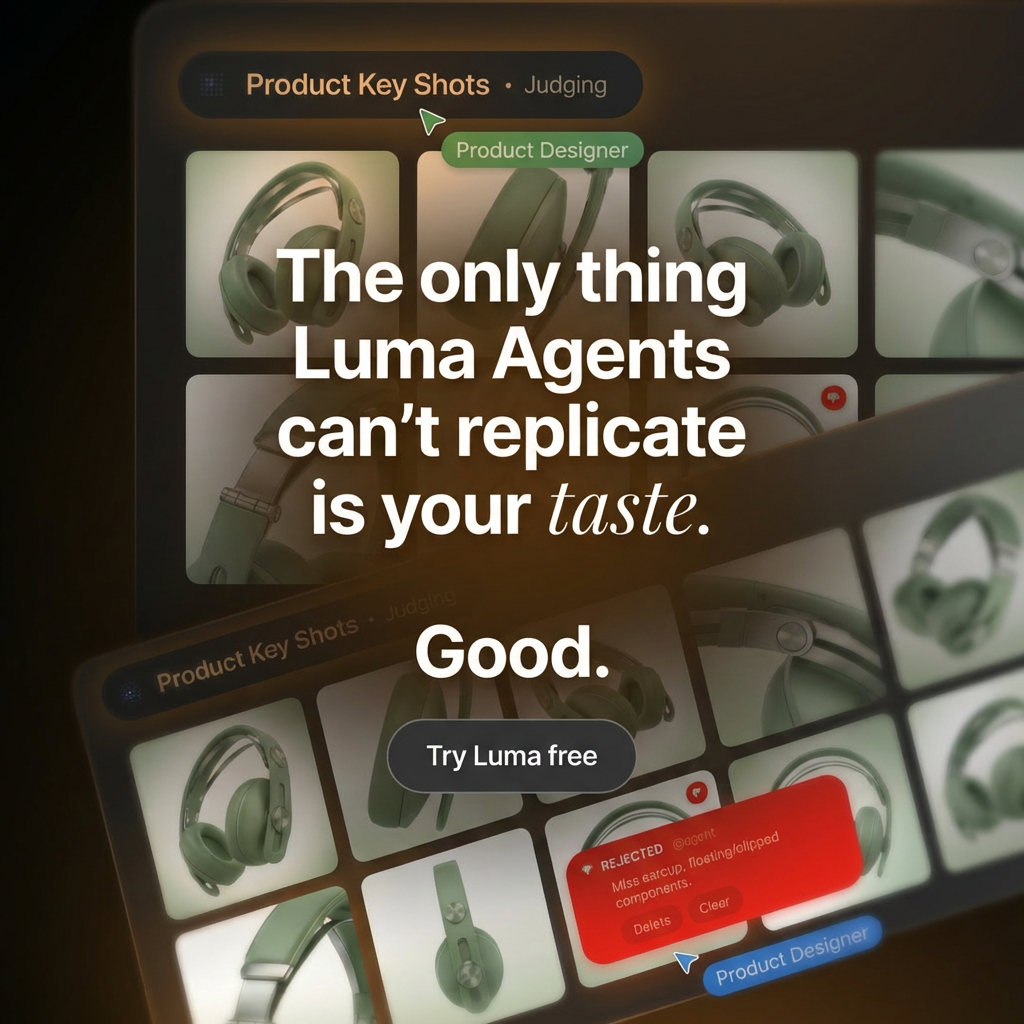 Luma static ad