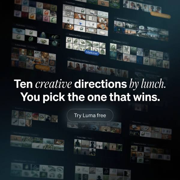 Luma static ad