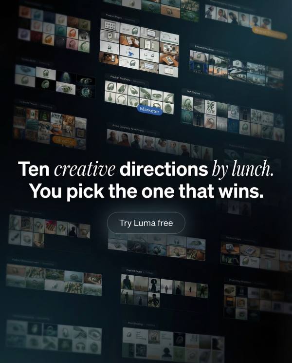 Luma static ad